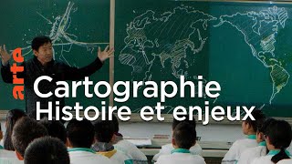 Cartographie  comment représenter le monde  Le dessous des cartes  ARTE [upl. by Oiluarb]