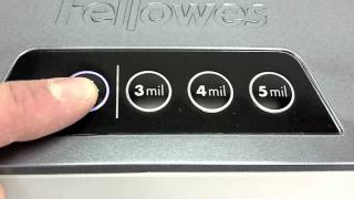 Fellowes Saturn 2 125 Pouch Laminator Demo Video [upl. by Aineles895]