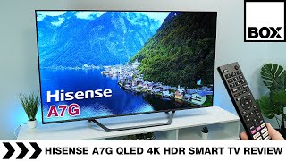 Hisense A7G QLED 4K UHD HDR 2021 Smart TV Review  65quot [upl. by Uuge588]