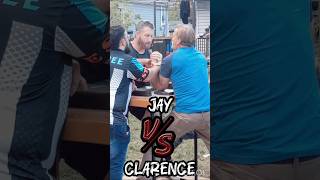 Be strong armwrestling tournament💪Jay vs Clarence tournament armwrestling shorts competition [upl. by Aihselat]