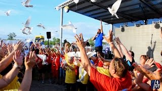 Marche des survivants  lenvolée de colombes  Relais pour la Vie 2016 [upl. by Wilden]