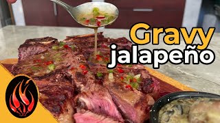 Complementos para parrillada quotGravy jalapeño  chorizo huitlacoche [upl. by Raffaj]