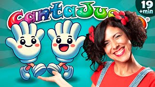 ✋👋🎵 Cantajuego  Moviéndonos con las manos 🎶🙌👐 VIDEOCLIP  Música Infantil y Canciones para niños [upl. by Gilbert]