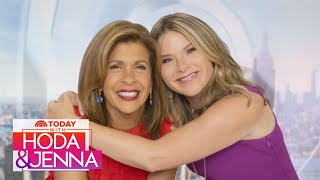 Hoda amp Jenna debut new theme song — featuring Meghan Trainor [upl. by Ettesil870]