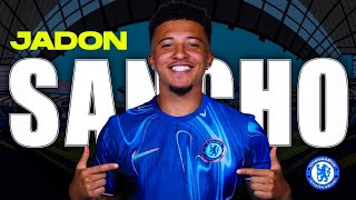 JADON SANCHO TO CHELSEA  BEST SKILLS GOALS ASSIST [upl. by Dinnage]