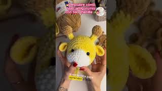 🌺Cómo Tejer Amigurumis Fáciles con Hilo Chenille ¡Emprende Desde Cero💞 [upl. by Eusassilem]