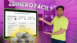 Así se GANA DINERO haciendo ENCUESTAS ONLINE [upl. by Rialcnis]