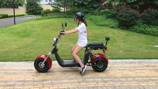 City coco big wheel electric scooter 1500w up to 60v40ah battery [upl. by Remus]