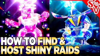 How to Find amp Host Shiny Raids in Pokemon Scarlet and Violet [upl. by Inod]