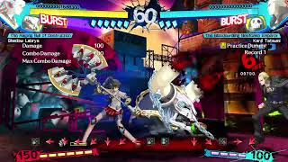 P4AU 25 Shab Laser Oki Kanji DP Punishes [upl. by Granthem]