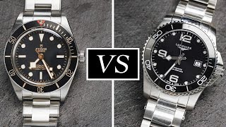 Longines Hydroconquest VS Tudor Black Bay 58  Who Wins [upl. by Timrek742]