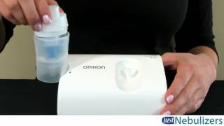 Just Nebulizers Omron CompAir Nebulizer System NEC801 [upl. by Annelise]