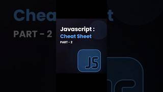 Javascript cheat sheet trending codeing webdevelopment shortviral javascript cheatsheets [upl. by Routh]