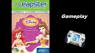 Disney Princess Worlds of Enchantment Leapster Playthrough Gameplay [upl. by Haraz]