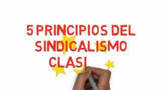 Sobre los principios del sindicalismo [upl. by Atenik]