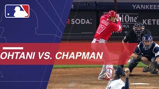 Shohei Ohtani takes on Aroldis Chapman in New York [upl. by Gelasias970]