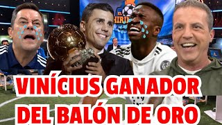 🤣🤣 CRISTÓBAL SORIA HACE RABIAR AL CHIRINGUITO CON EL RIDÍCULO DE VINÍCIUS EN EL BALÓN DE ORO 2024 [upl. by Wendie98]