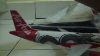 AirAsia A320200 Dragon Livery Unbox [upl. by Meyer]