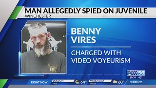 Winchester man arrested after allegedly running camera into neighbors apartment [upl. by Ynotna]