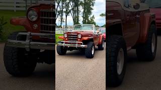 WillysOverland Jeepster Classic Drive By Engine Sound The Barn Car Show Livonia MI 2024 [upl. by Crista]