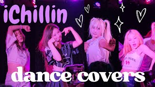 iChillin Dance Covers Mashup in Detroit KPop Breakout Tour 240906 [upl. by Kirschner]