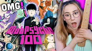 SINGER REACTS to MOB PSYCHO 100 ALL OPENINGS for THE FIRST TIME   Musician Reaction [upl. by Reyna]