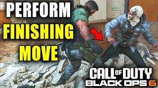 How To Perform A Finishing Move In COD Black Ops 6  Easy Guide [upl. by Enitsyrhc362]