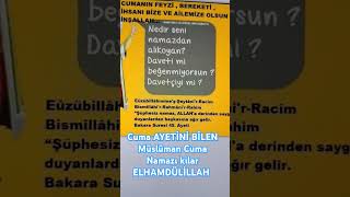 Allahın emri Ailene namazı emret Taha suresi 132ayet huzur mutluluk türkiye very cuma [upl. by Inami]