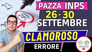 Inps PAGA 26  30 SETTEMBRE ➜ ANTICIPO DATE PAGAMENTI ADI ASSEGNO UNICO PENSIONI 730 BONUS 100€ SFL [upl. by Yelyah]