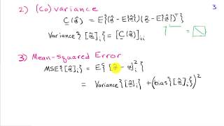 Introduction to Estimation Theory [upl. by Aeriel618]