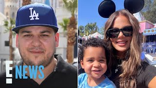 Khloé Kardashian’s Son Tatum Looks Like Her Brother Rob Kardashian in New Pics [upl. by Gordan]