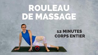 ROULEAU DE MASSAGE pour douleur – Exercices 10 minutes pour le corps entier [upl. by Annamaria95]