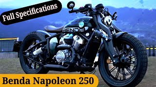 Benda Napoleon 250  Benda BD 250  Keeway 250 [upl. by Ahsikat328]