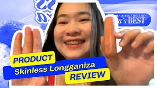 PAMPANGAS BEST Skinless Longganiza de Recado  Food Review  0121 [upl. by Uke]