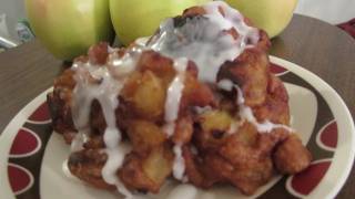 Vegan Apple Fritters Recipe  Vegan MoFo Day 2 [upl. by Ailed145]