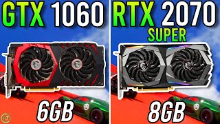 GTX 1060 6GB vs RTX 2070 Super  Tested in 2023 [upl. by Ayal]