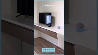 TV Switch OFF  Smart Home  The Rooms Apartments Albania [upl. by Attelrak]