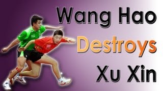 Wang Hao Destroys Xu Xin [upl. by Hake]