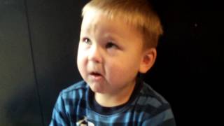 2 yr old baby Bryson tried sour warhead candy lol so cute and funny [upl. by Cruickshank682]