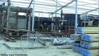 Wallace amp Gromit ThrillOMattic Construction Update Part 1  Blackpool Pleasure Beach [upl. by Clarey]