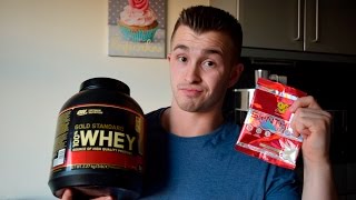 BSN Syntha 6 Edge VS Optimum Nutrition Gold Standard Cookies and Cream Review [upl. by Win]