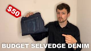 Best Budget Selvedge Denim Jeans Uniqlo Stretch Selvedge Denim Jeans [upl. by Eitisahc]