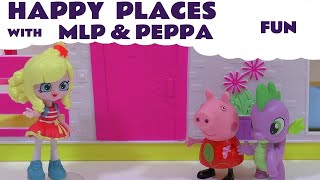 Shopkins Happy Places Playset amp Petkins Toys [upl. by Dnaltruoc363]