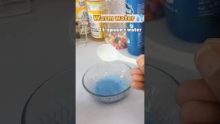 Testing Viral 😱 No Glue  No Borax Slime 🤯😰 trending slime viral shorts youtubeshorts [upl. by Aneema]