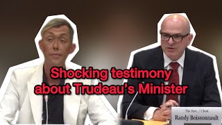 Shocking Testimony from the business partner of Randy Boissonnault [upl. by Ettenrahs]