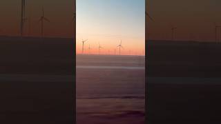 😲Beautiful Field of Windmills in North Carolina NorthCarolina Power WindMill Beautiful Nature [upl. by Yuria]