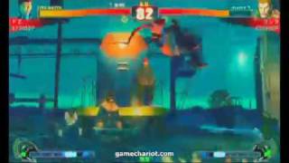 Street Fighter 4  C Viper vs Guile [upl. by Kari]