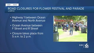 Preparations underway for Lompoc Flower Festival [upl. by Netsyrc]