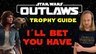 Star Wars Outlaws Trophy Guide Ill bet you have Defeat 20 enemies distracted by Fast Talk english [upl. by Eiderf713]