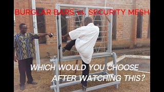 Burglar Bars vs Security Mesh  Choosing the Right Defense for Your Home SecurityComparison [upl. by Genet]